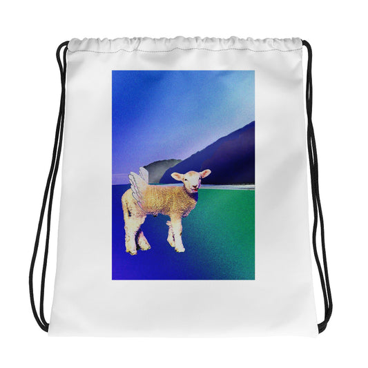 Flying Fairy Lamb Bethells Beach Carry bag.