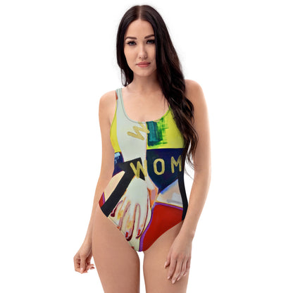 Funky One-Piece Swimsuit.