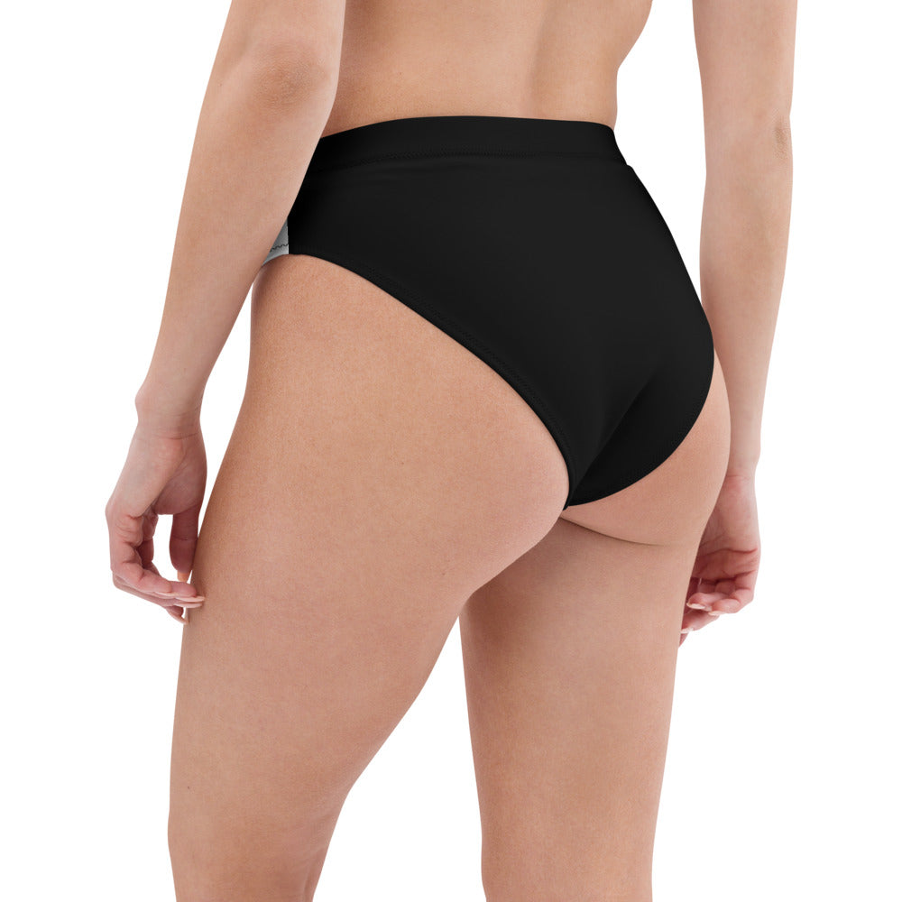 Paua Design high-waisted bikini bottom.