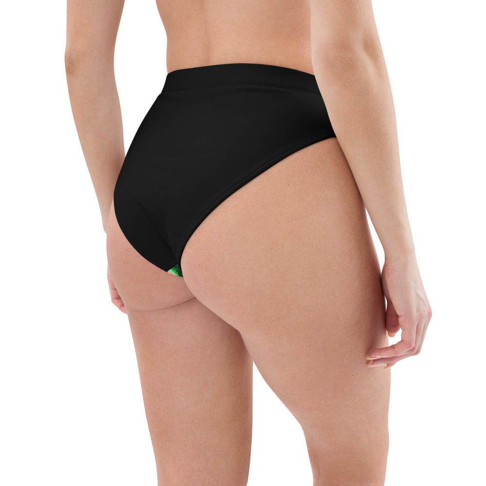 Paua Design high-waisted bikini bottom.