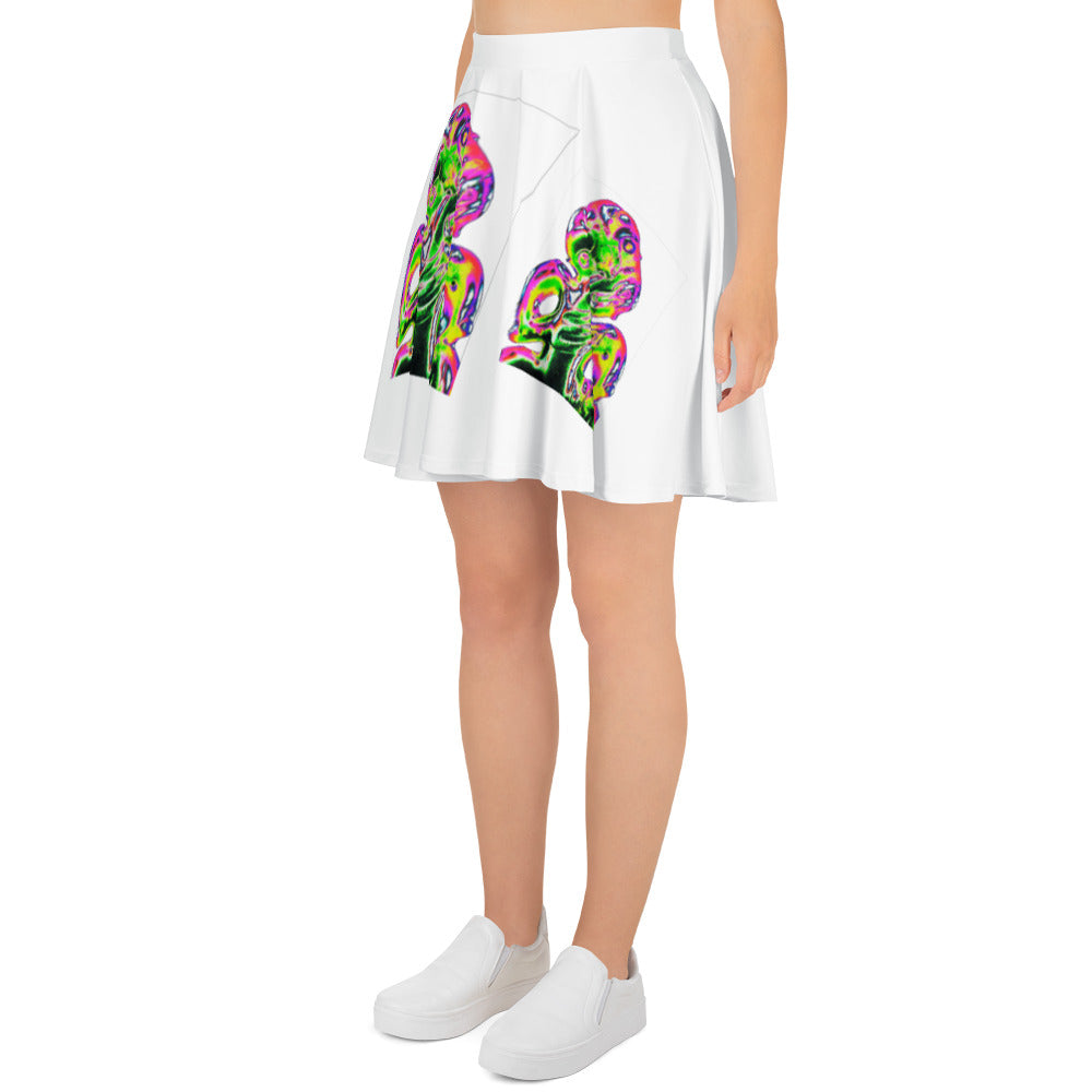 Three Tiki's Skater Skirt.