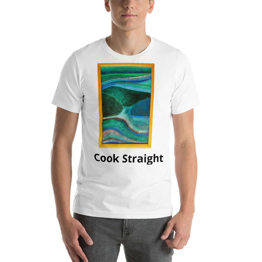 NZ Cook Straight Unisex t-shirt Print.