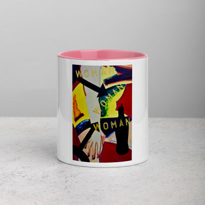 Funky Mug with Color Inside.