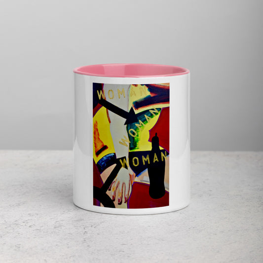 Funky Mug with Color Inside.
