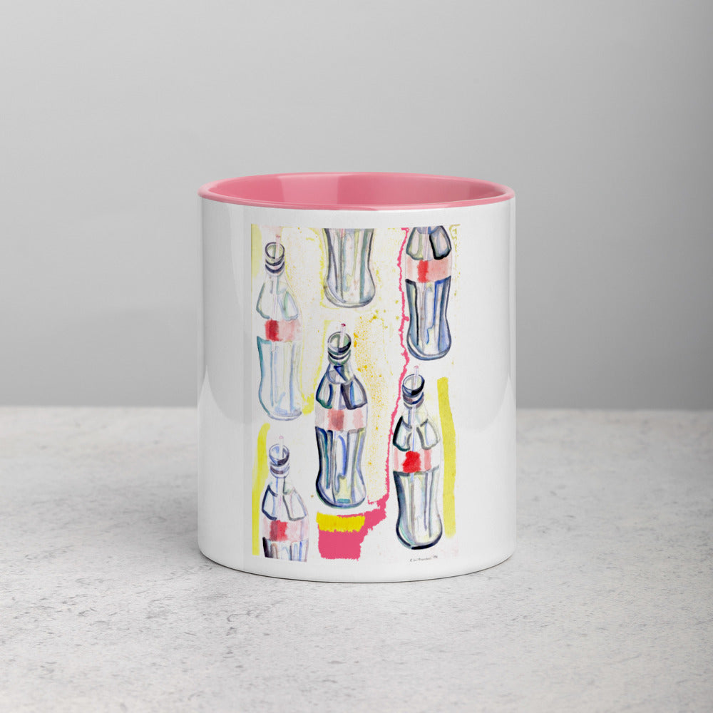 Coca-Cola Mug with Color Inside