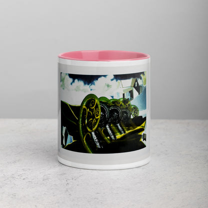 Punga Frond Mug with Color Inside.