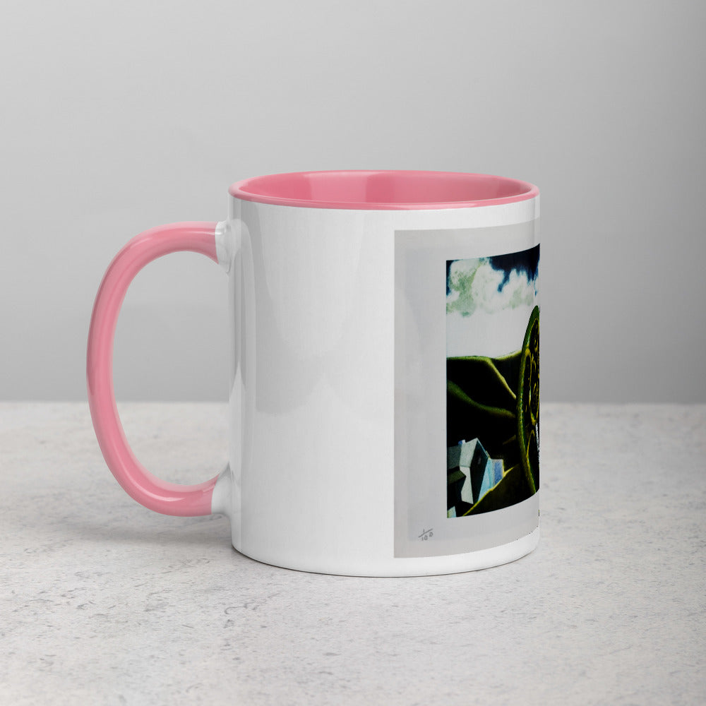 Punga Frond Mug with Color Inside.