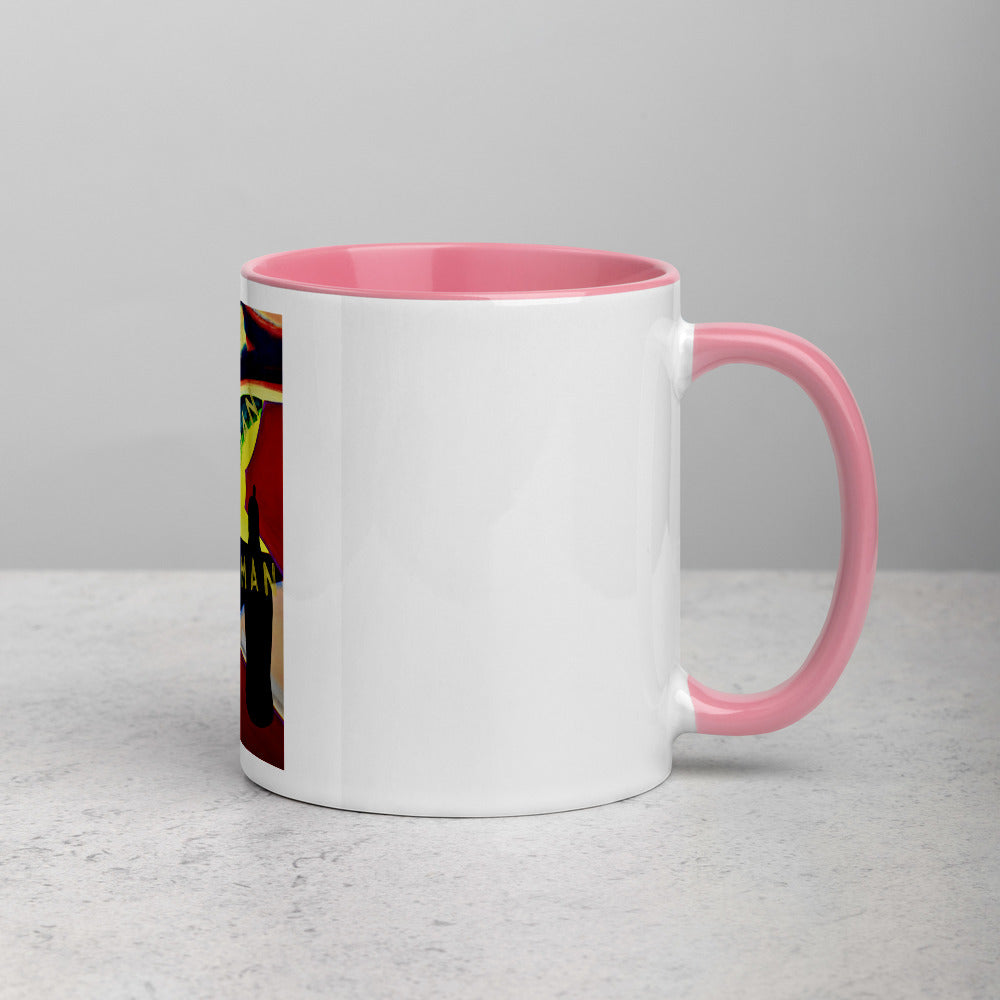 Funky Mug with Color Inside.