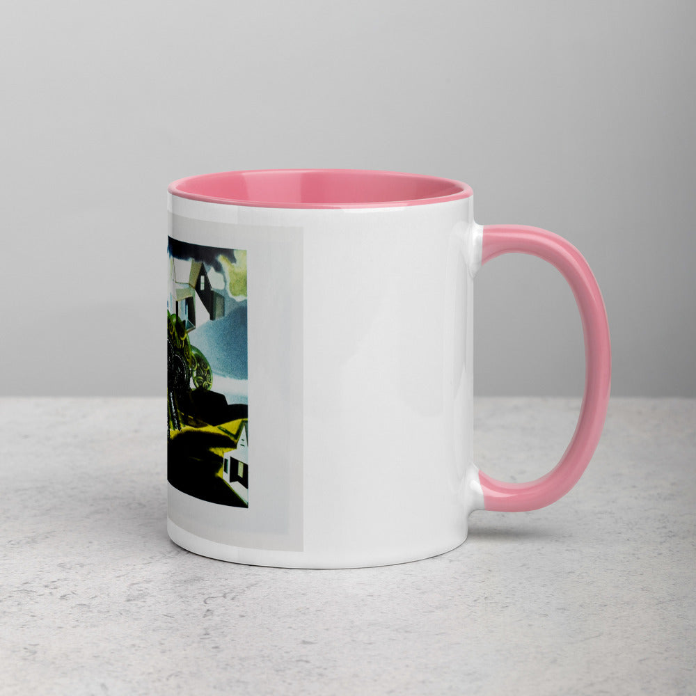 Punga Frond Mug with Color Inside.